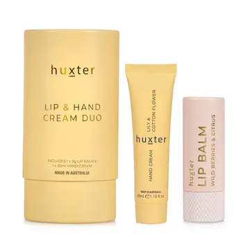 Lip + Hand Cream Duo – Lily + Cotton Flower